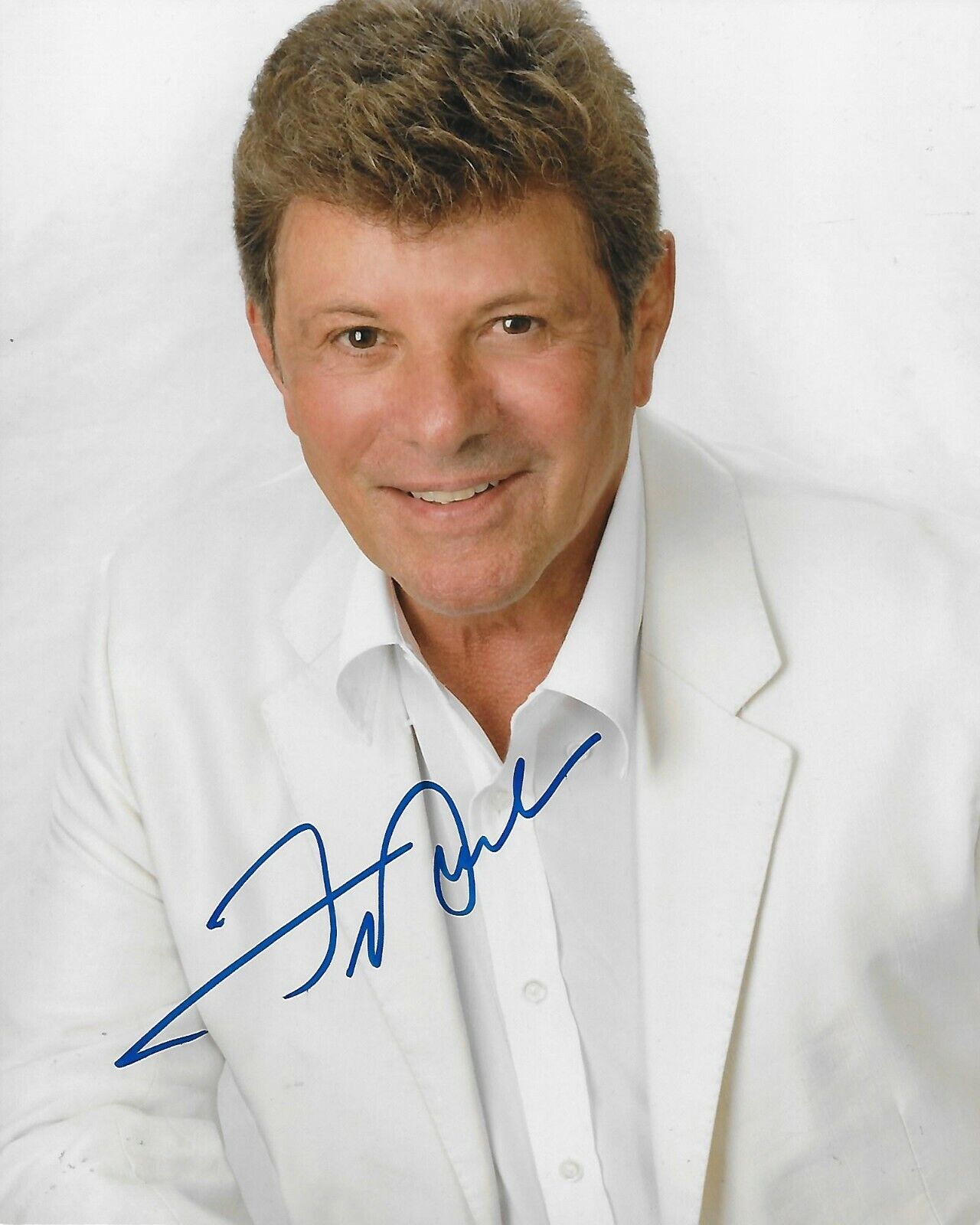 Frankie Avalon Original Autographed 8X10 Photo Poster painting - Beach Party, Grease