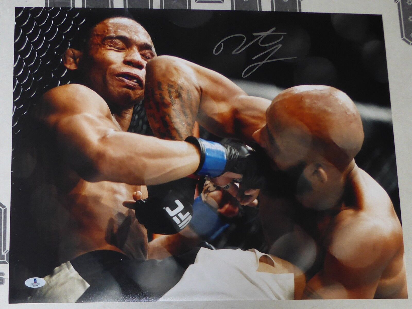 Demetrious Johnson Signed UFC 16x20 Photo Poster painting BAS Beckett COA 152 191 Picture Auto'd