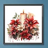 Diamond Painting-DIY Full Round Drill Christmas Flower