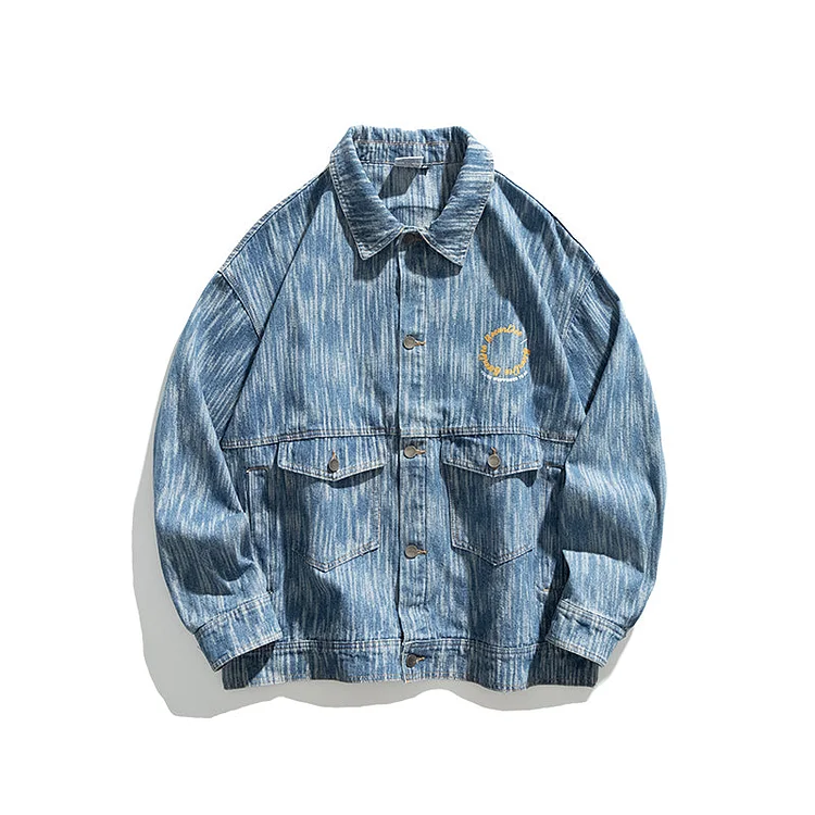 Letterman Jacket Outfit Senior Jackets Varsity Baseball Coat Men's Spring and Autumn Loose Coat