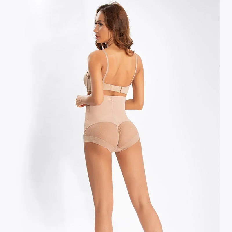 COLORIENTED Sexy Women's Intimates Shapers Seamfree Underwear Slimming Panties Silicone Strip Rubber Waist Lateral Bone Support