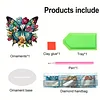 5D DIY Special Shape Diamond Painting Desk Ornament Butterfly Decor Kit