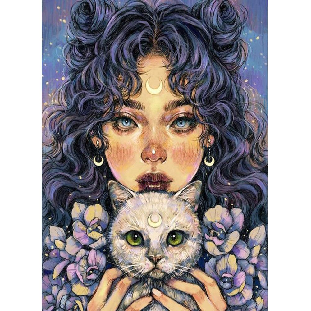 

Girl - Round Drill Diamond Painting - 30*40CM, 501 Original