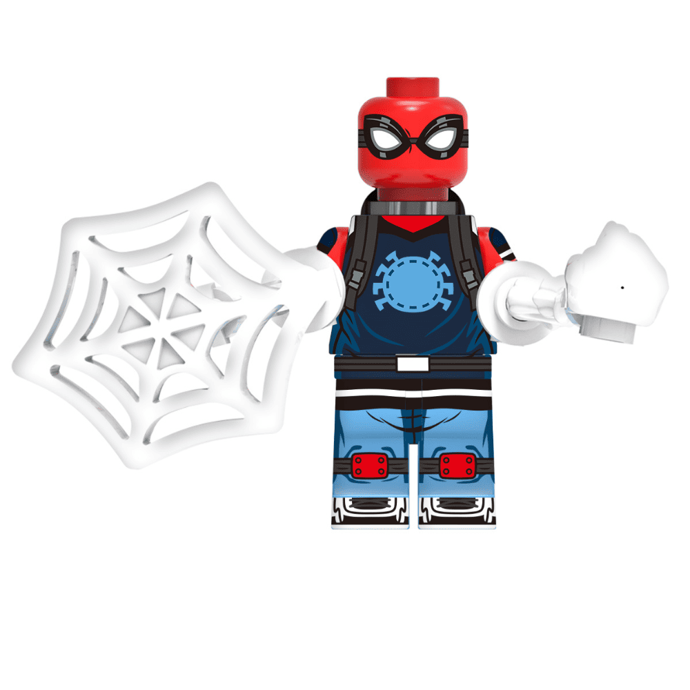 Spider-Man (Proto-Type Suit) (Your Friendly Neighborhood Spider-man) Custom Marvel Superhero Minifigure Minifigure Bricks monstertoys