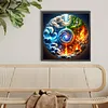 Diamond Painting -DIY Round Drill Swirl(40x40cm)