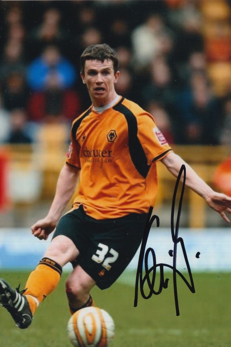 WOLVES HAND SIGNED KEVIN FOLEY 6X4 Photo Poster painting 1.