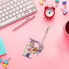 1Pc DIY Diamond Painting Lettter Keychain
