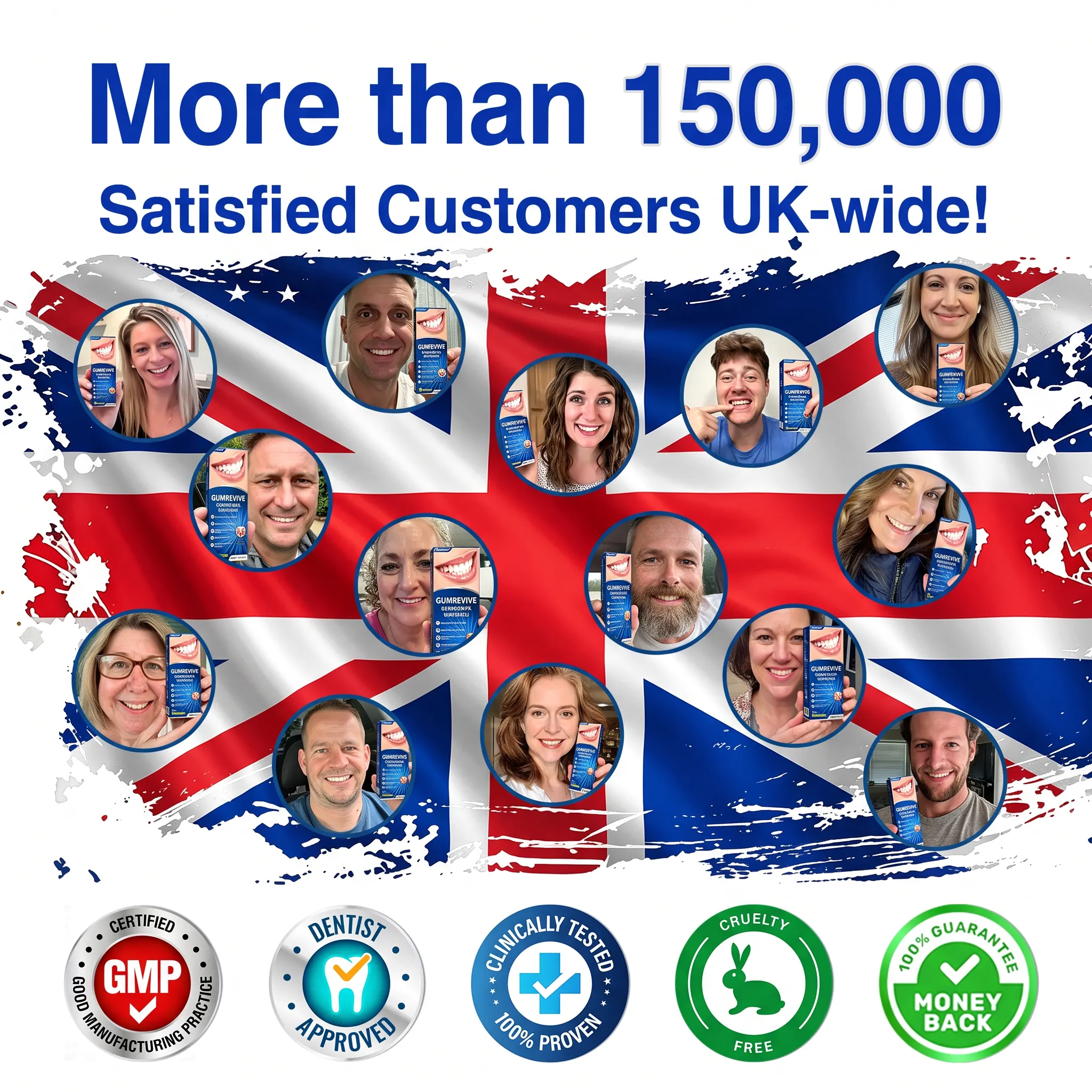 Pureluxo GumRevive customer results overview