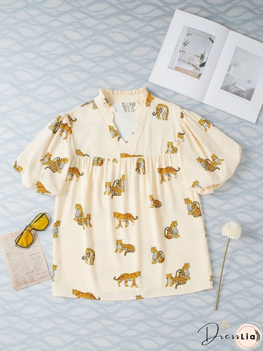 Animal Print Top