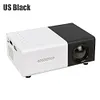 HD 1080P Mini LED Projector 1080P Home Media Player 400 Lumen 320x240 w/ Remote
