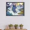 Diamond Painting-DIY Full Round Drill Wolf