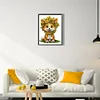 Diamond Painting-DIY Crystal Rhinestone Sunflower Fox