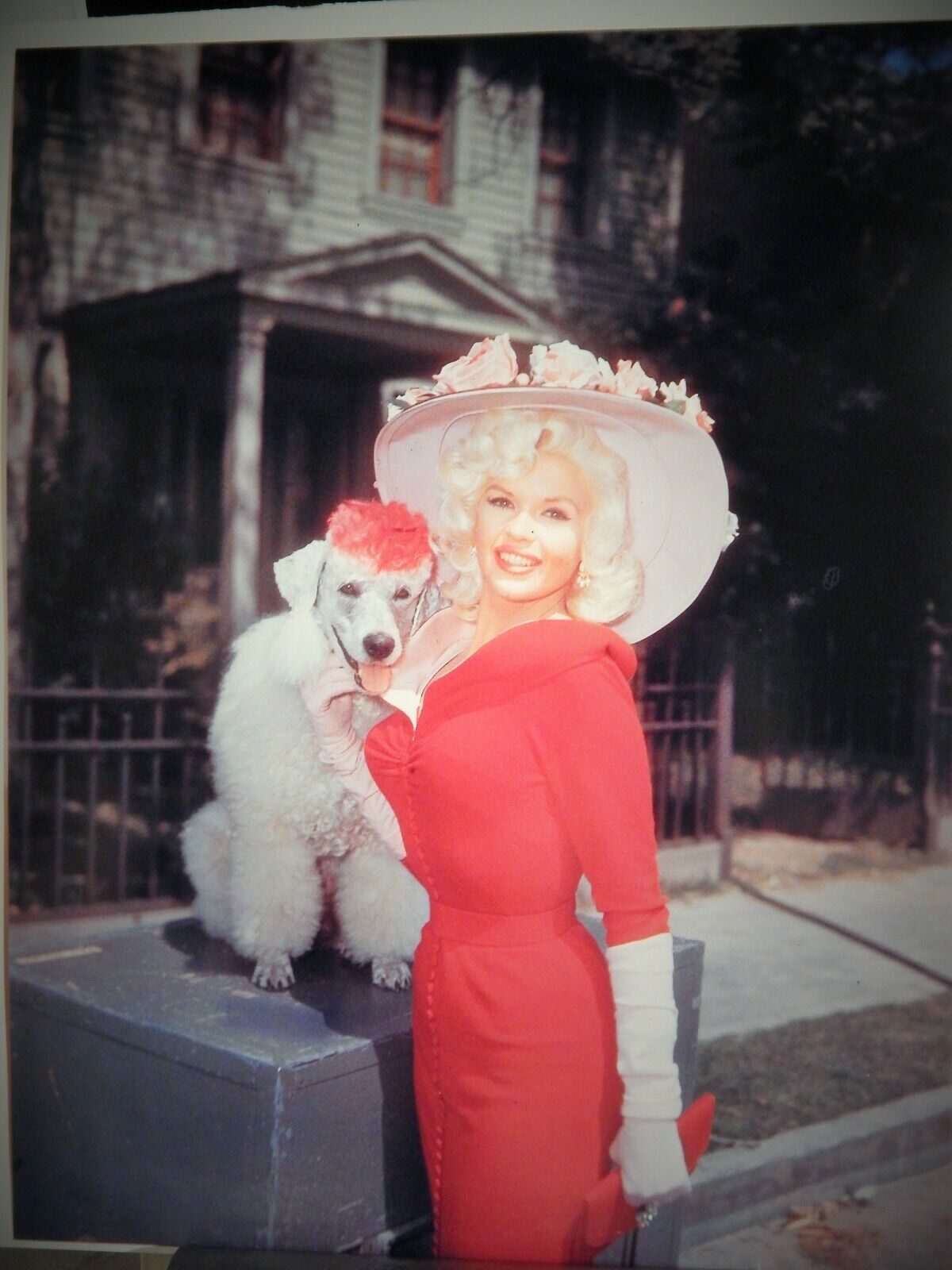 JAYNE MANSFIELD 1950S/DOROTHY LAMOUR 1942 PUBLICITY Photo Poster painting HI-DEF(1987 reprint)