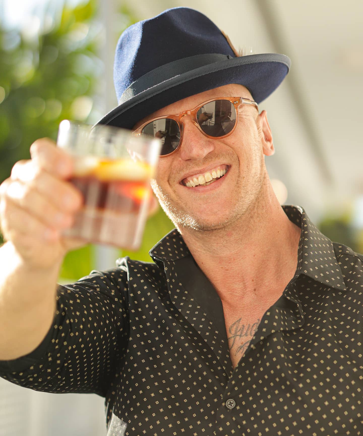 HatsFashion Bikary Fedora &ndash; Navy [Fast shipping and box packing]