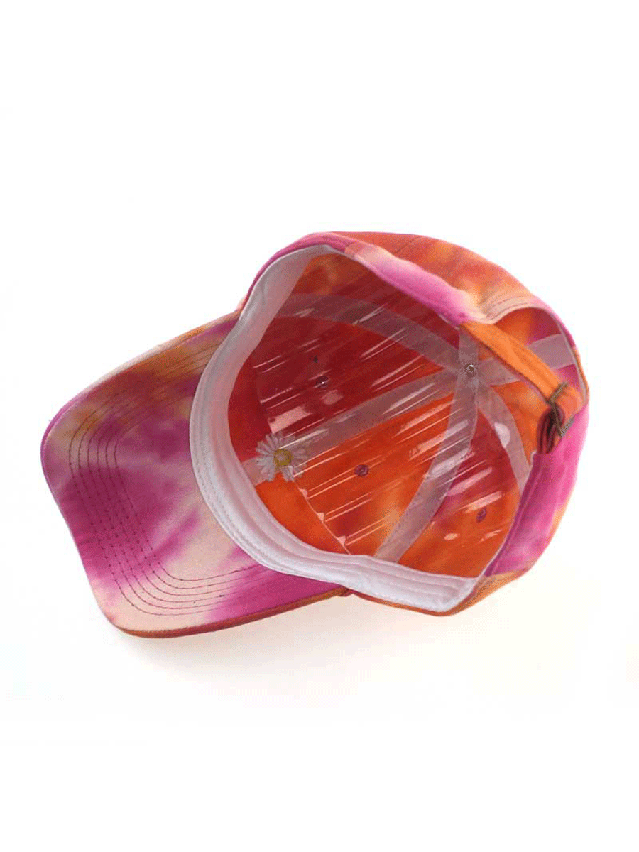 Daisy Tie-dye Baseball Bat