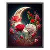 Rose Under Moon-11CT Stamped Cross Stitch 40*50cm tapestrymarket