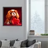 Diamond Painting-DIY Full Round Drill Heart And Dog