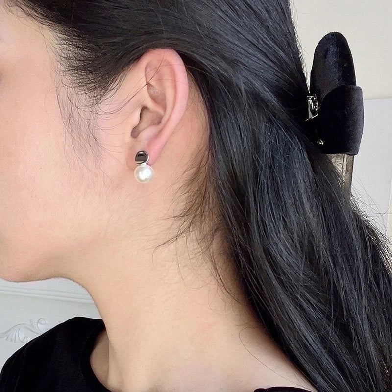 1 Pair 925 Sterling Silver Round Ear Studs