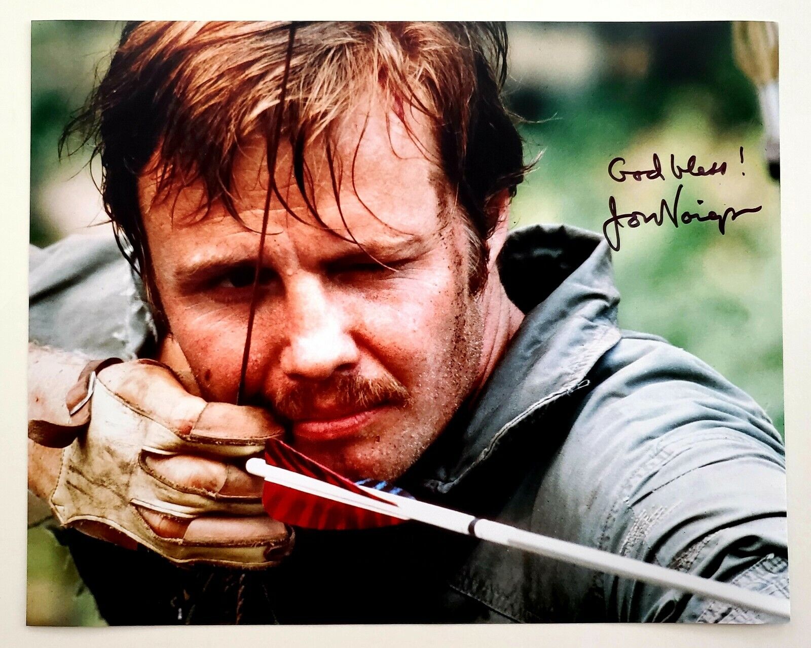 Jon Voight Signed Deliverance 8x10 Photo Poster painting Actor Midnight Cowboy LEGEND RAD