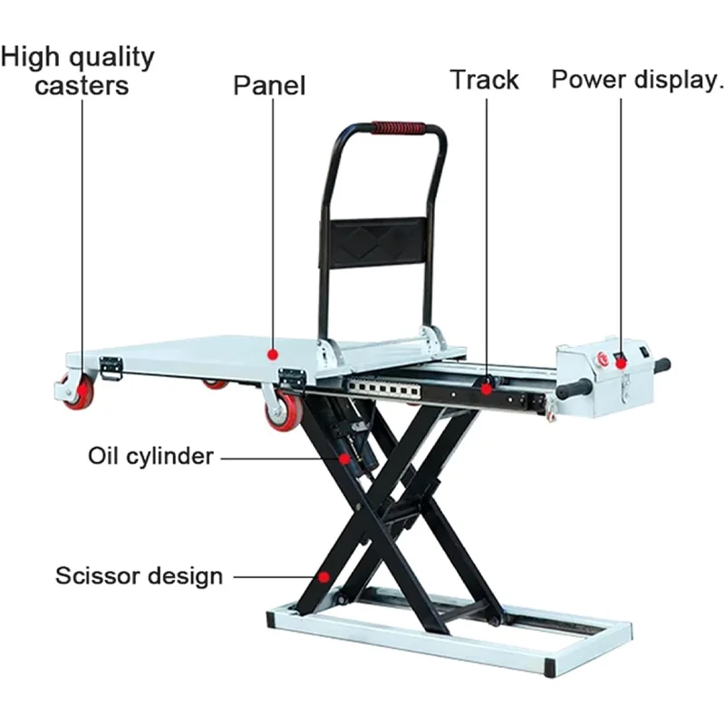 🔥Today's Specials💥Multi-function hydraulic lifting platform(300kg Load)