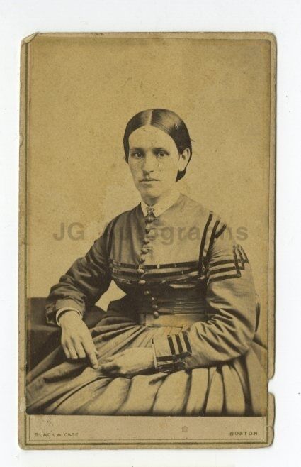 19th Century Fashion - 19th Century Carte-de-visite Photo Poster paintinggraph - Boston, MA