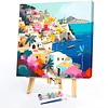 uk.everydayedeals Paint By Number - Oil Painting - Small Town (40*40cm)