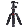 FM5S-MINI Portable Tripod, Lightweight Travel Holder, Desktop Video MiNi Tripod With 360-Degree Ball Head For SLR Cameras