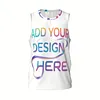 Customizable Men'S Basketball Jersey - Personalized Photo/Name/Number, Quick-Dry Breathable Athletic Tank Top, Loose Fit for Training & Team Events