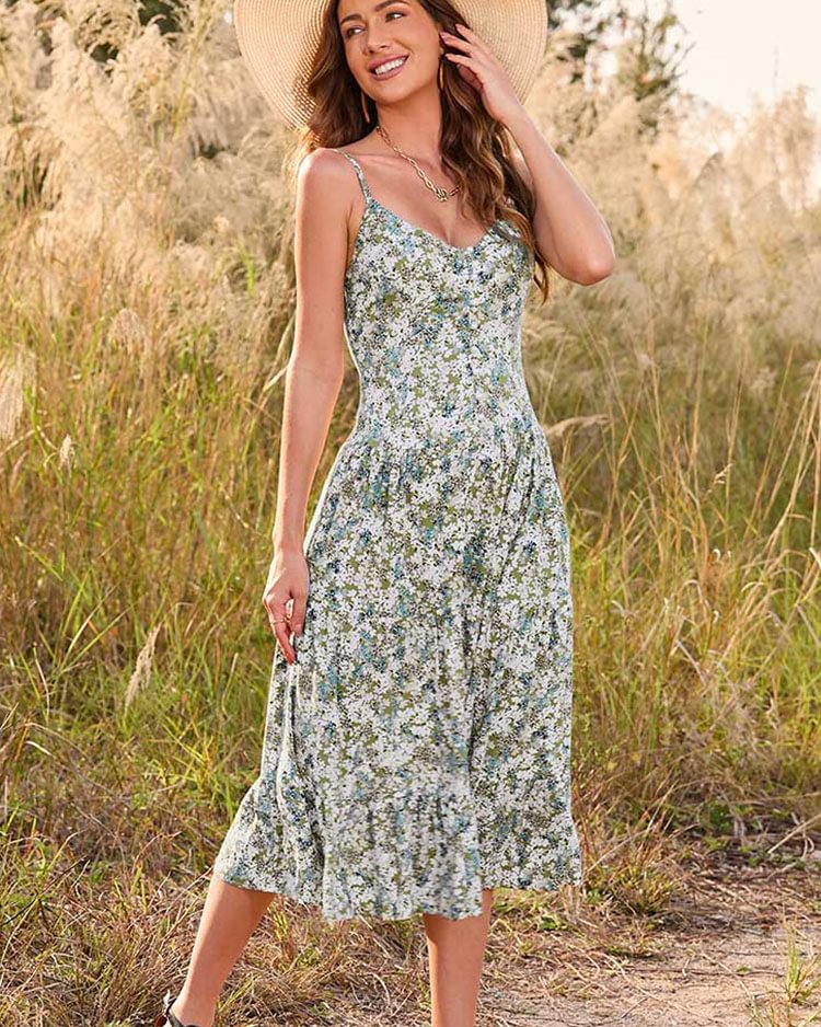 Katelyn Floral Ditsy Dress
