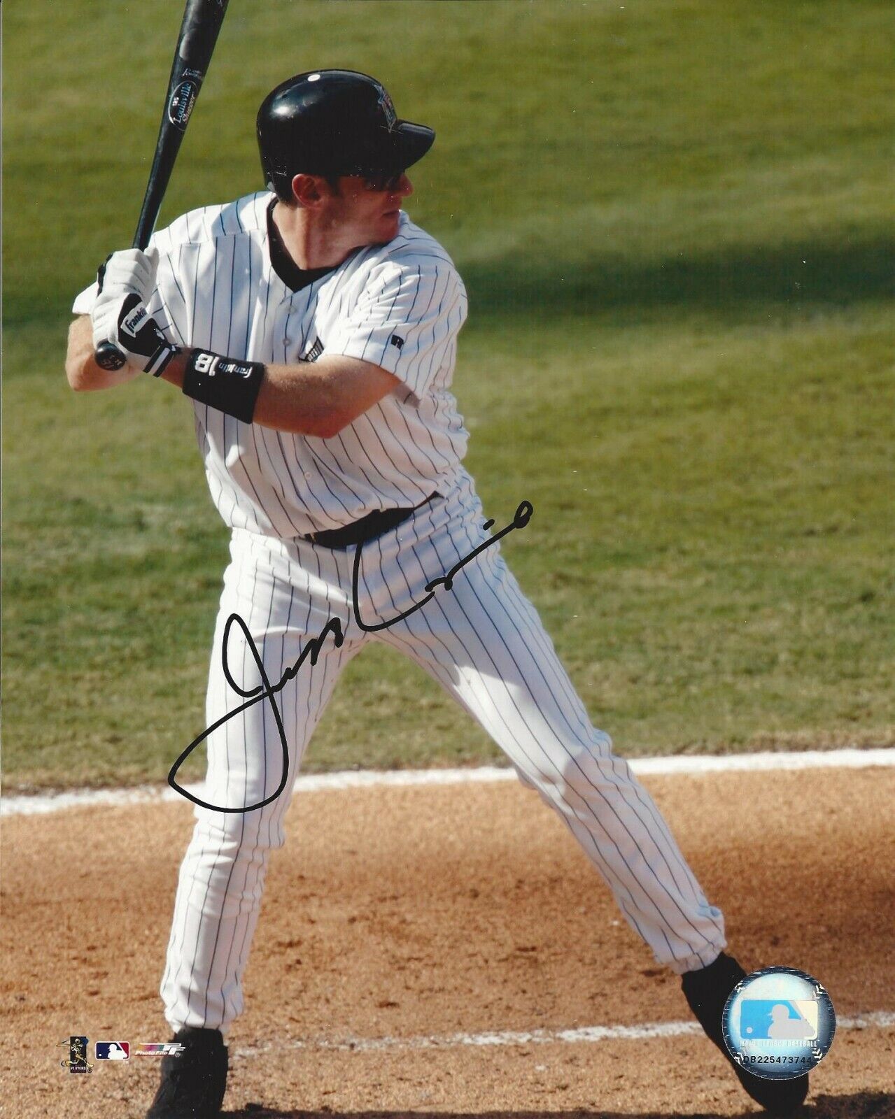 Jeff Conine Autographed 8x10 Florida Marlins#S818