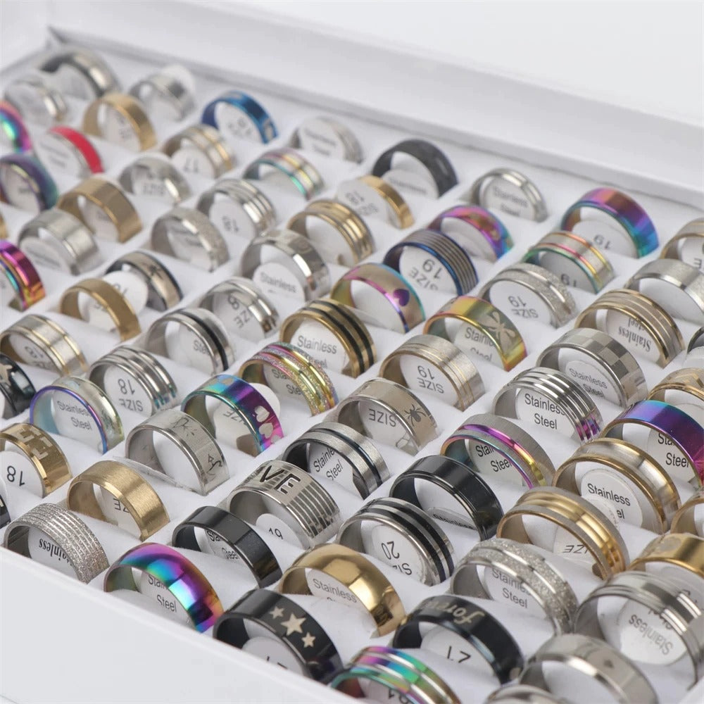 100 Pcs Solace Rings