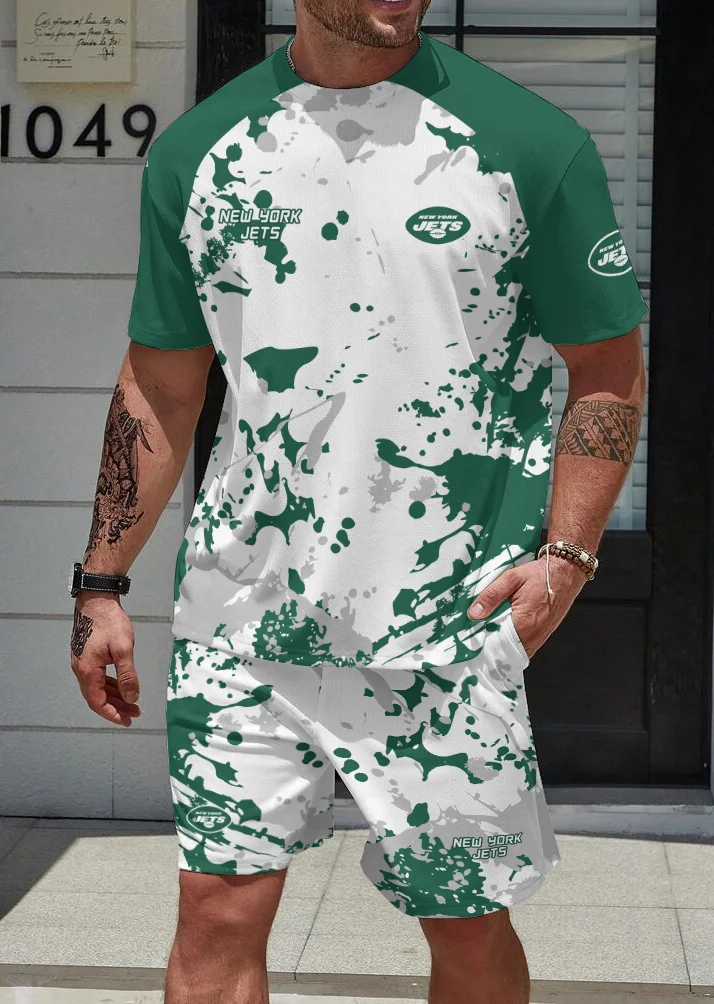 New York Jets Limited Edition Top And Shorts Two-Piece Suits