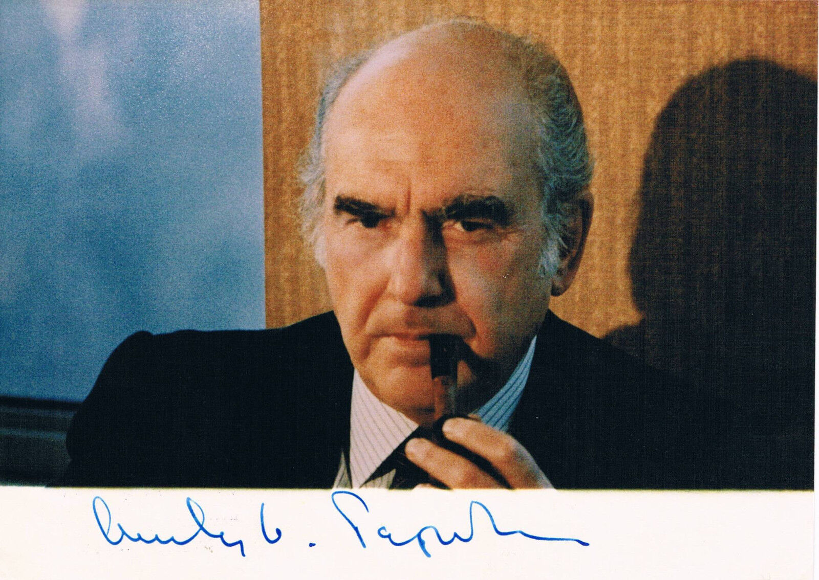 Greece Prime Min. Andreas George Papandreou 1919-96 autograph signed Photo Poster painting 5x7