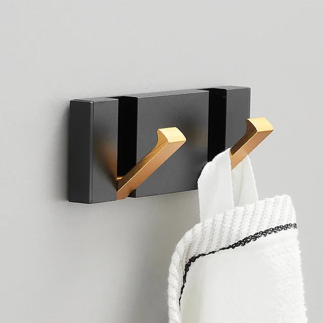 AlumiStyle Black Folding Hanger