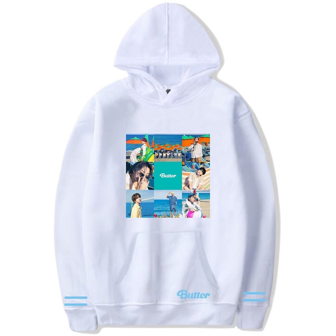 방탄소년단 Butter Summer Photo Hoodie