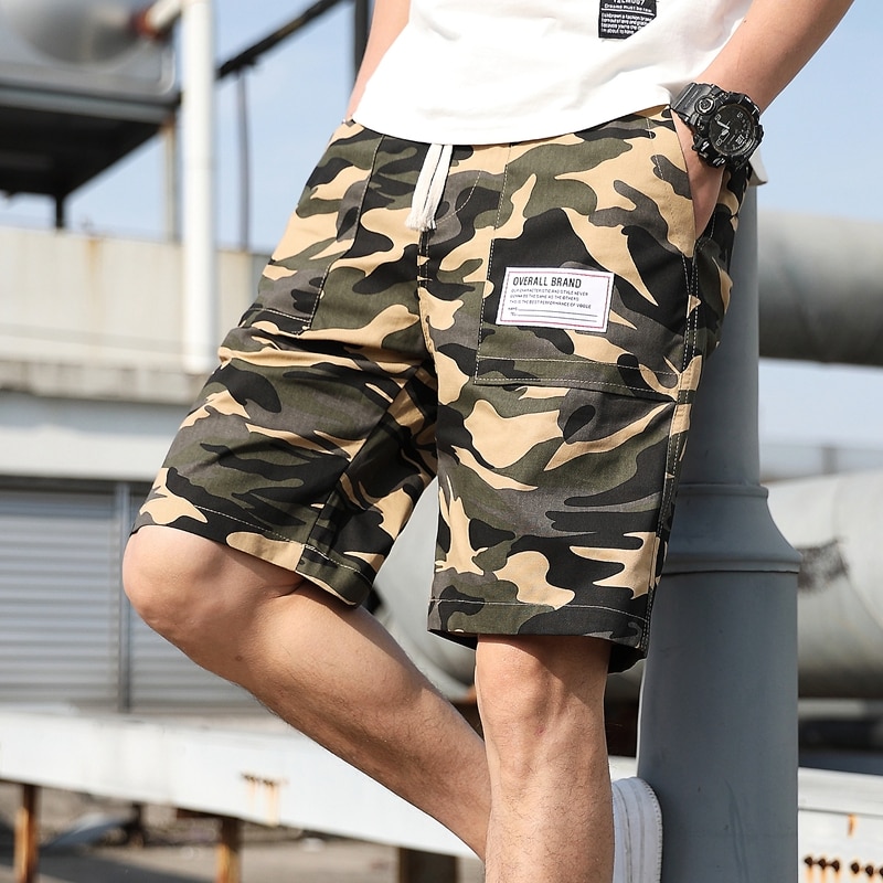 shorts For Men Casual 2025 Brand New Cotton Shorts Casual Drawstring Shorts Breathe Cool Korean Fashion Clothes