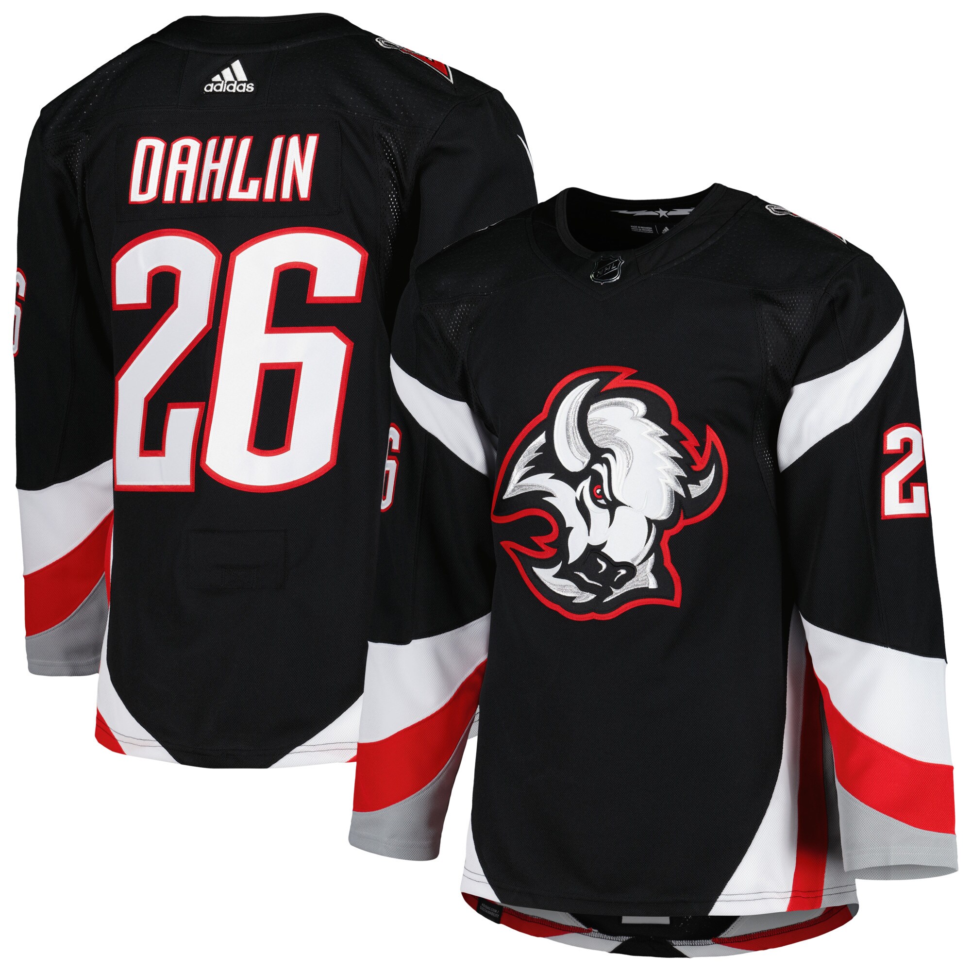 Rasmus Dahlin Buffalo Sabres  Alternate Primegreen   Jersey – Black mysite