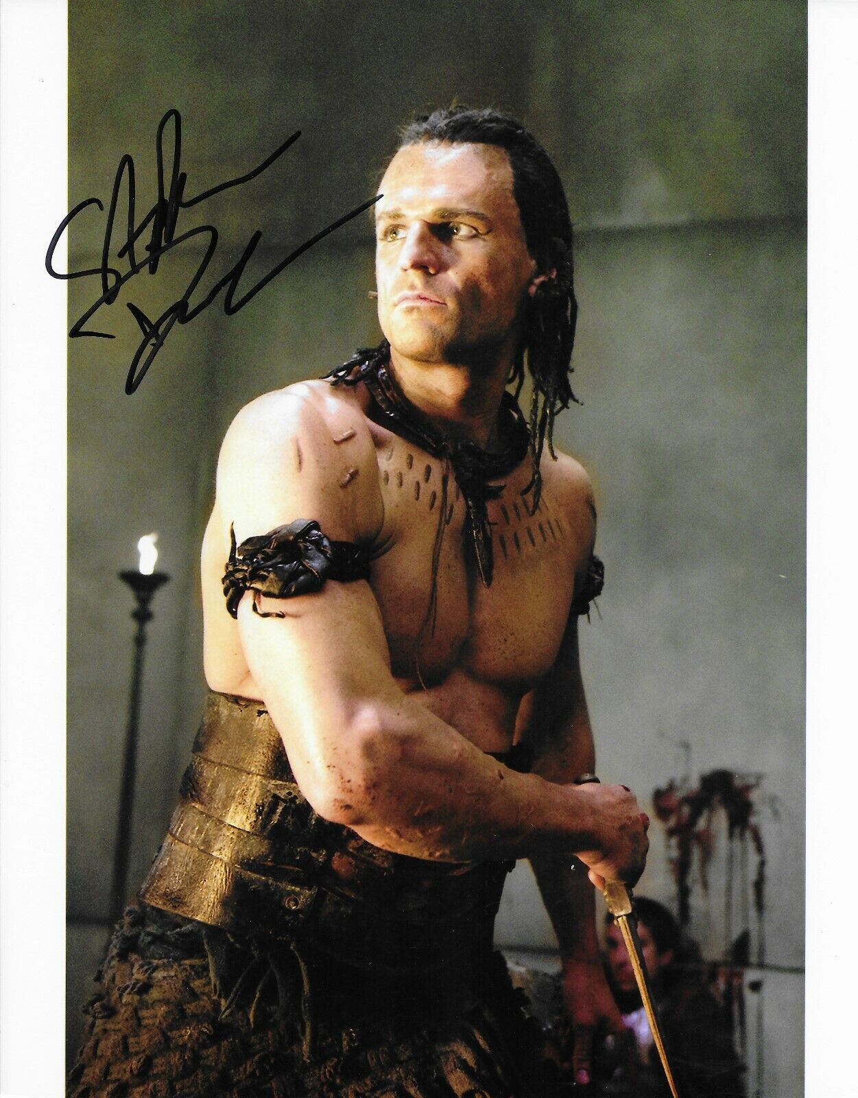 Stephen Dunlevy Spartacus autographed Photo Poster painting signed 8x10 #5 The Egyptian