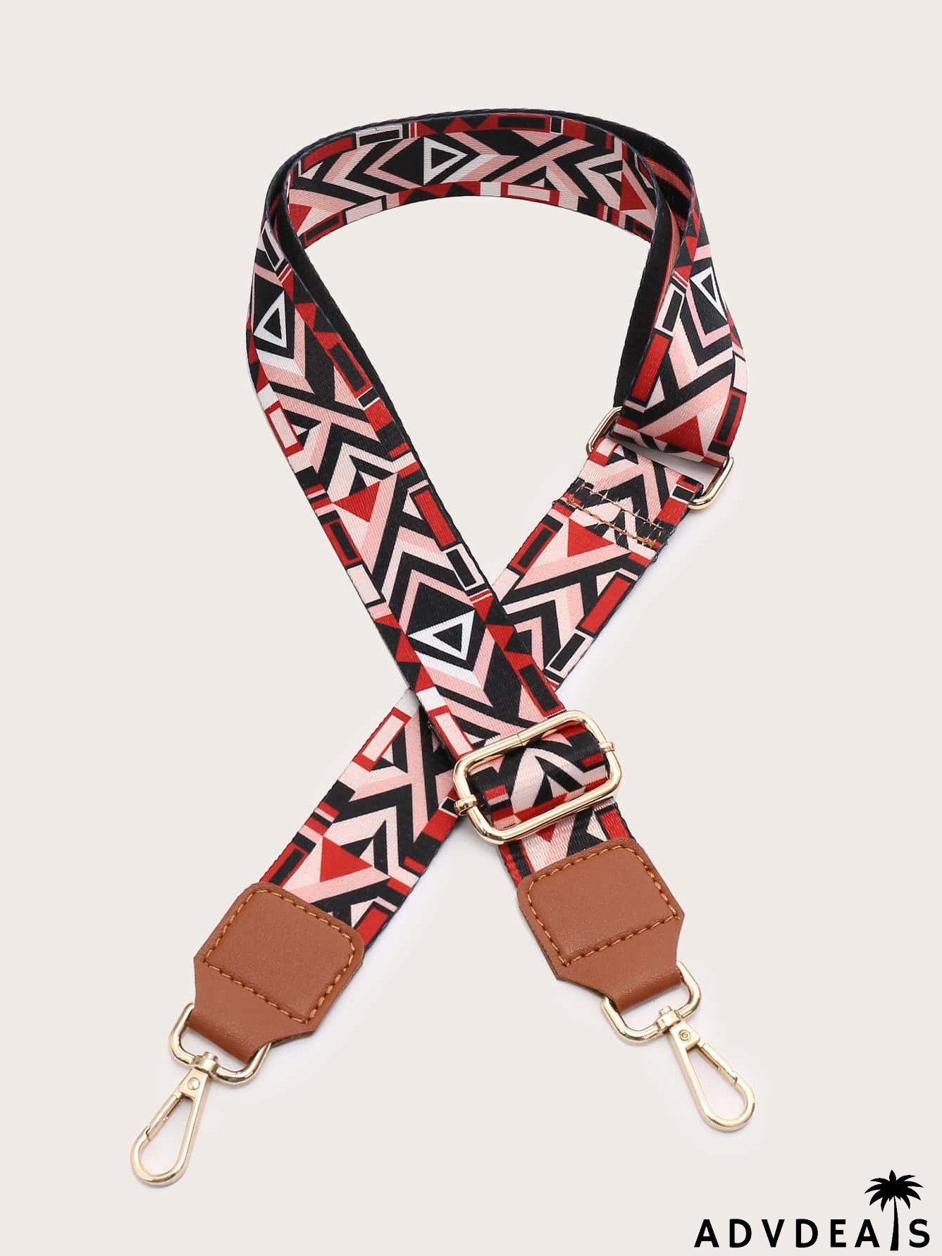 Geo Graphic Bag Strap