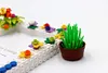 Potted Plants DIY Building Block Photo Frame Kit,Creative Handmade Assembled Photo Frame Handmade Craft Gift Home Tabletop Display Decor