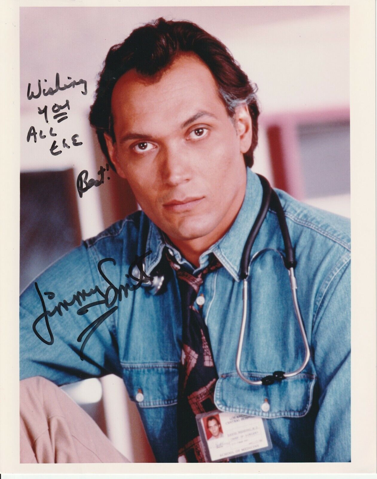 Jimmy Smits (TV's Vital Signs