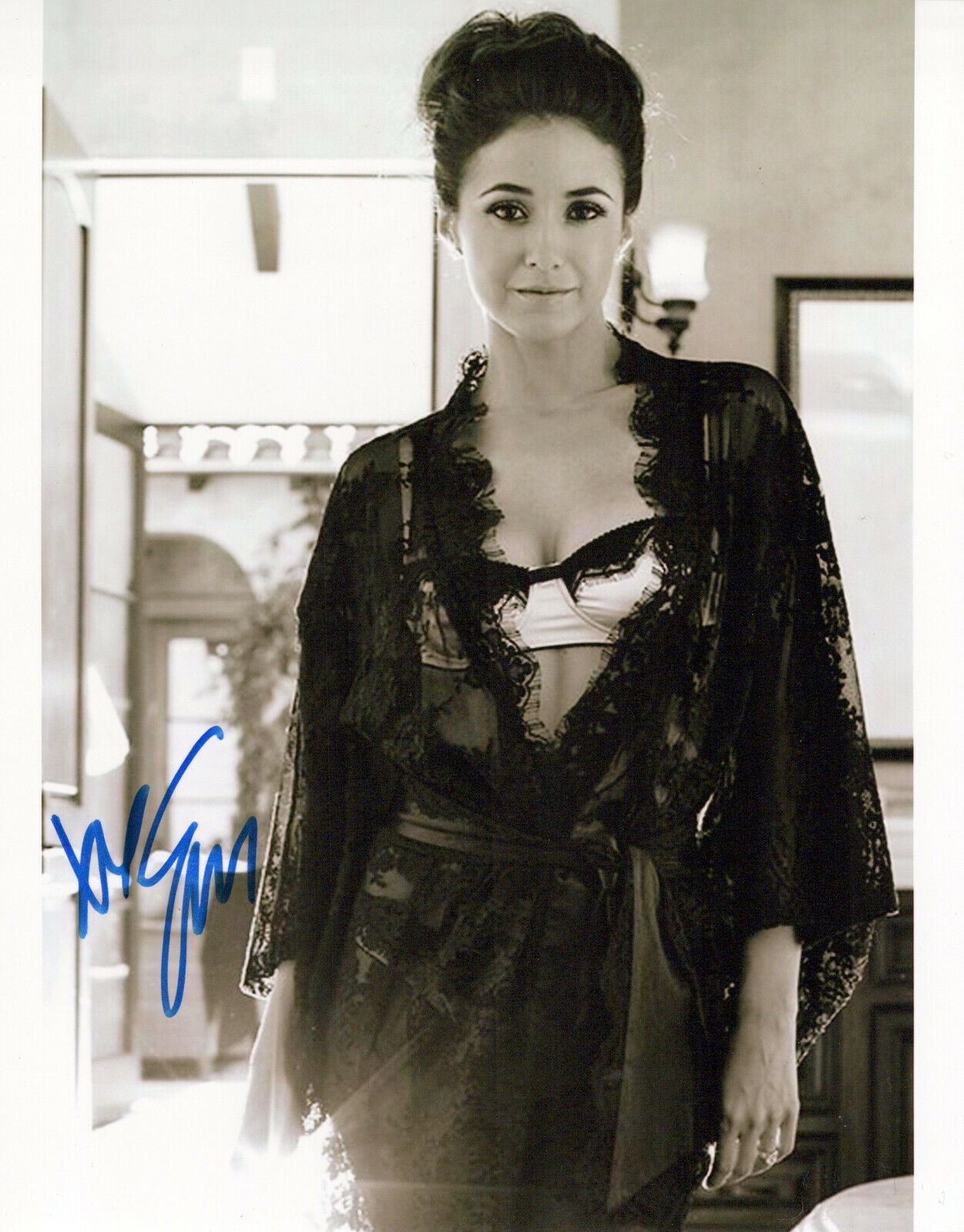 Emmanuelle Chriqui glamour shot autographed Photo Poster painting signed 8x10 #6