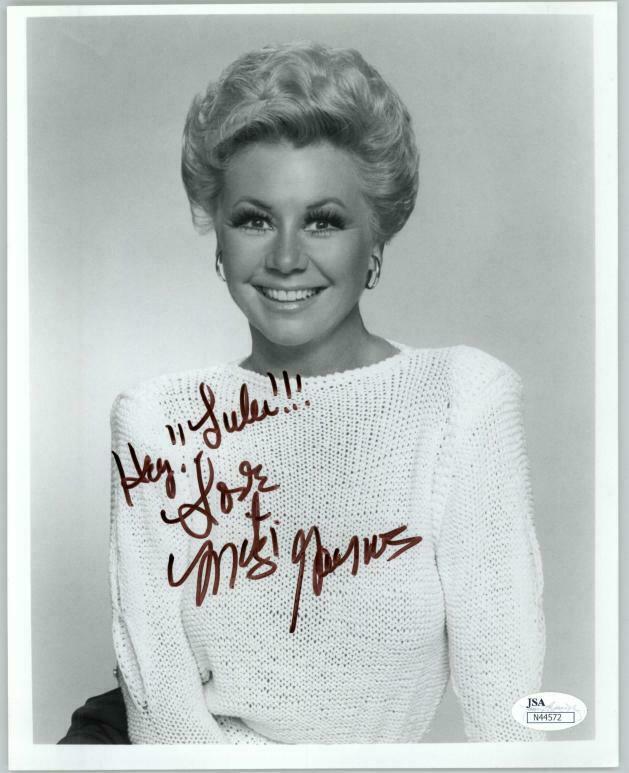 MITZI GAYNOR, ACTRESS, DANCER 8X10 JSA AUTHENTICATED COA #N44572