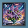 Lavendel - speziell geformtes Diamond Painting - 30*30cm