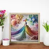 Elegante Dame - speziell geformte Diamond Painting - 30*30cm