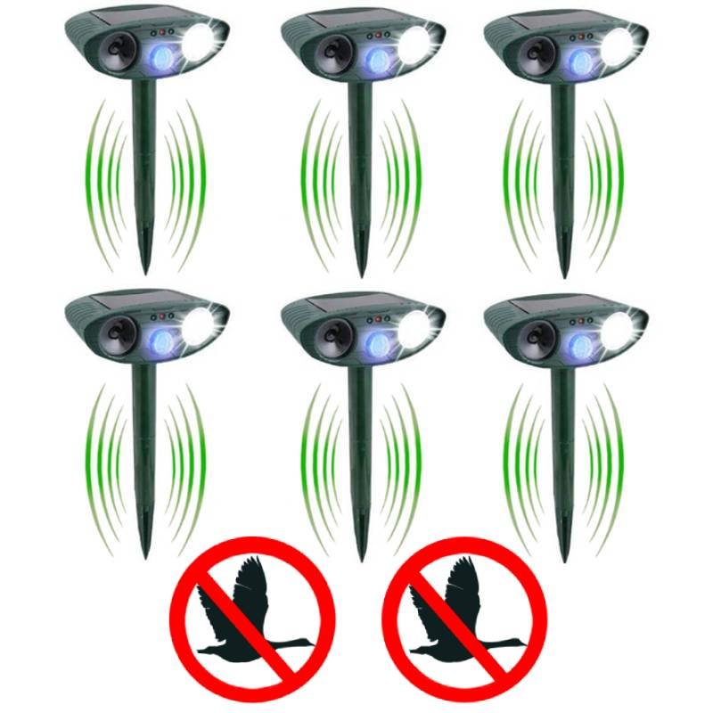 Ultrasonic Geese Repeller Solar Powered