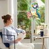2Pcs Diamond Painting Parrot Diamond Art Pendant Wall Decor