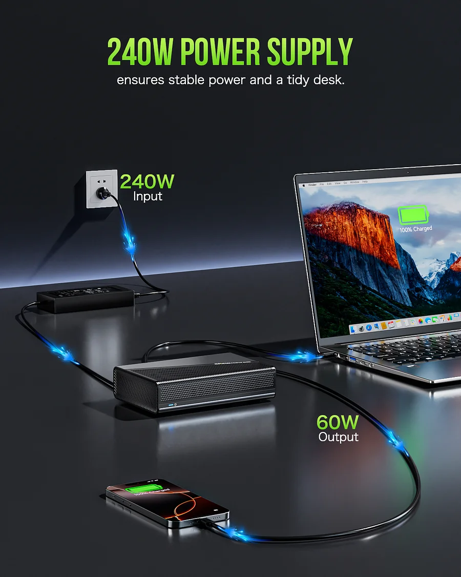 AMD Radeon 7600M XT-- AD-GP1 External GPU Docking Station