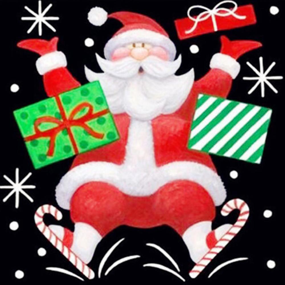 

Santa Claus - Round Drill Diamond Painting - 30*30CM, 501 Original
