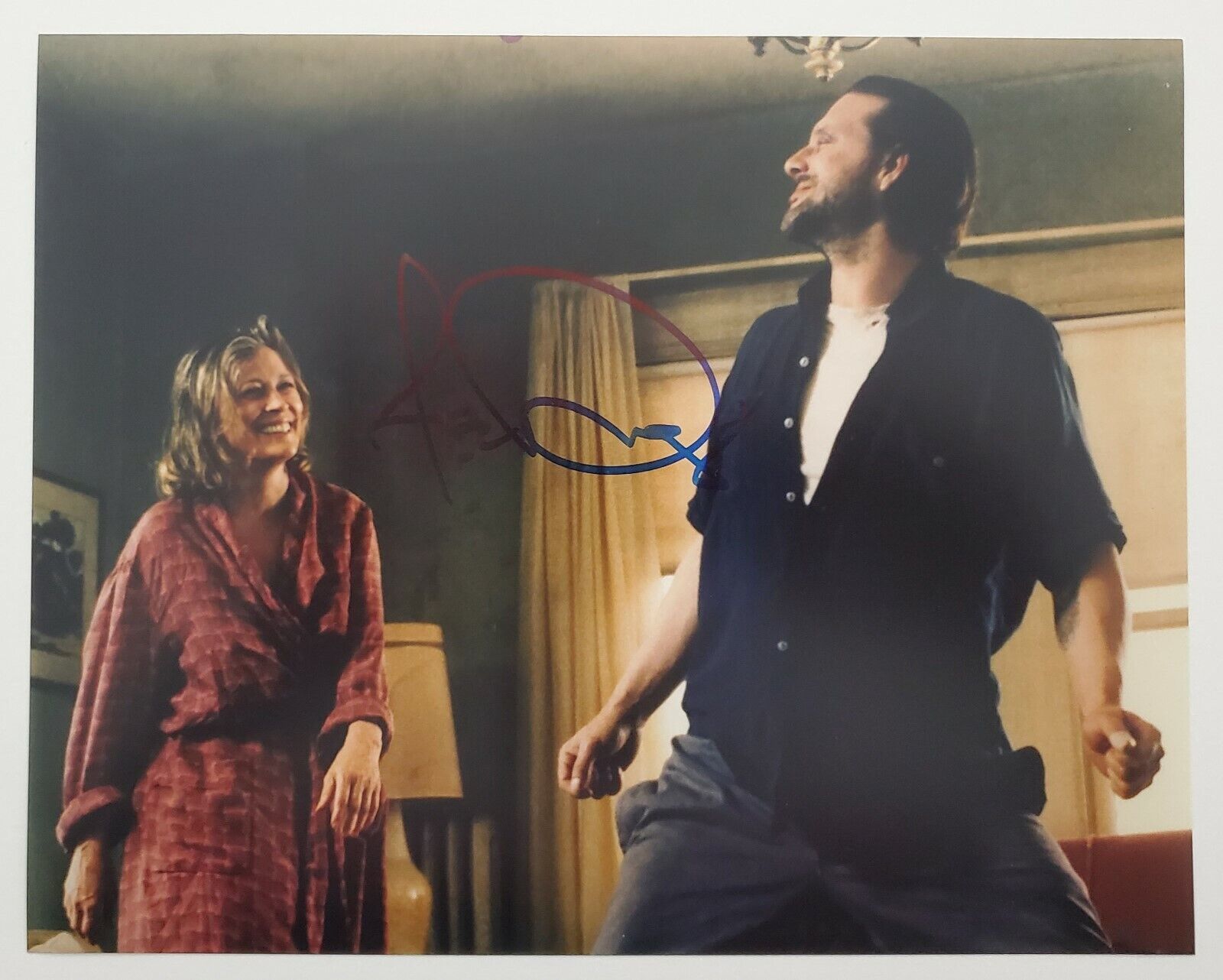 Faye Dunaway Signed Barfly 8x10 Photo Poster painting Actress The Network Bonnie & Clyde RAD